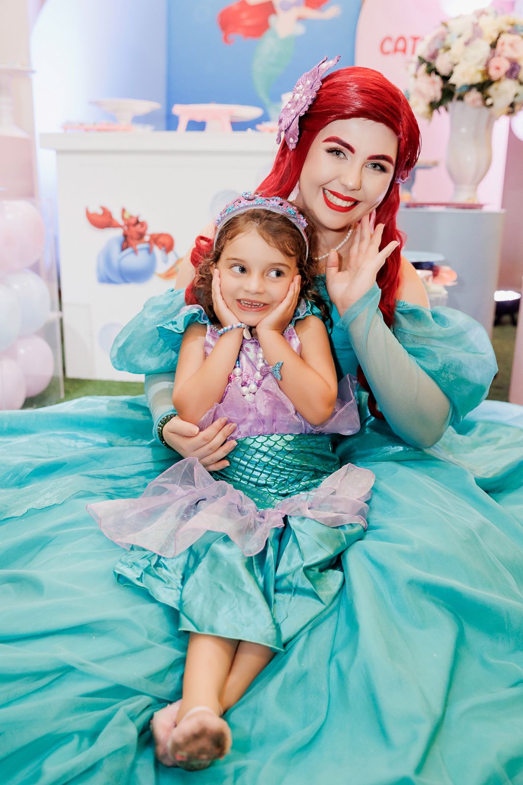 Festa Infantil da Catarina – Tema Pequena Sereia na Animassom do Jockey Club | 4 Anos - 2 - 52