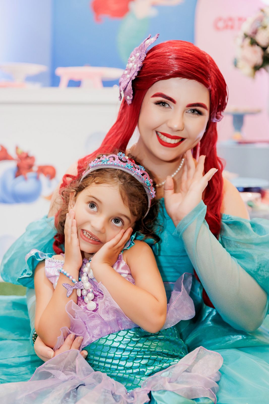 Festa Infantil da Catarina – Tema Pequena Sereia na Animassom do Jockey Club | 4 Anos - 2 - 54