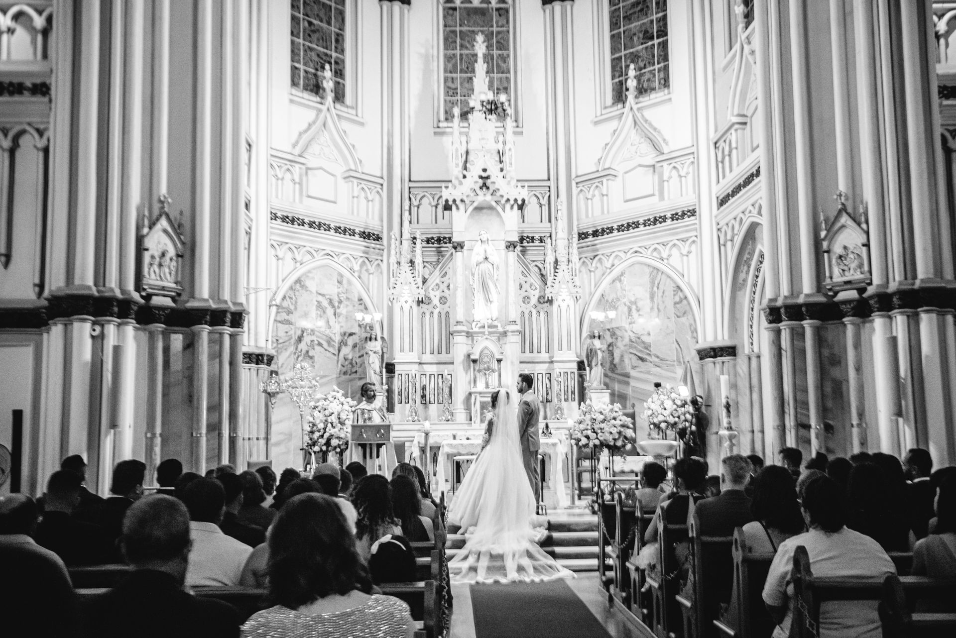 Casamento na Basílica de Lourdes em Belo Horizonte MG (Fran&Warley) - 6