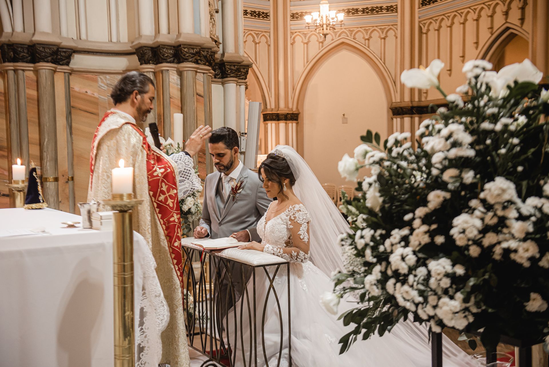 Casamento na Basílica de Lourdes em Belo Horizonte MG (Fran&Warley) - 3 - 2