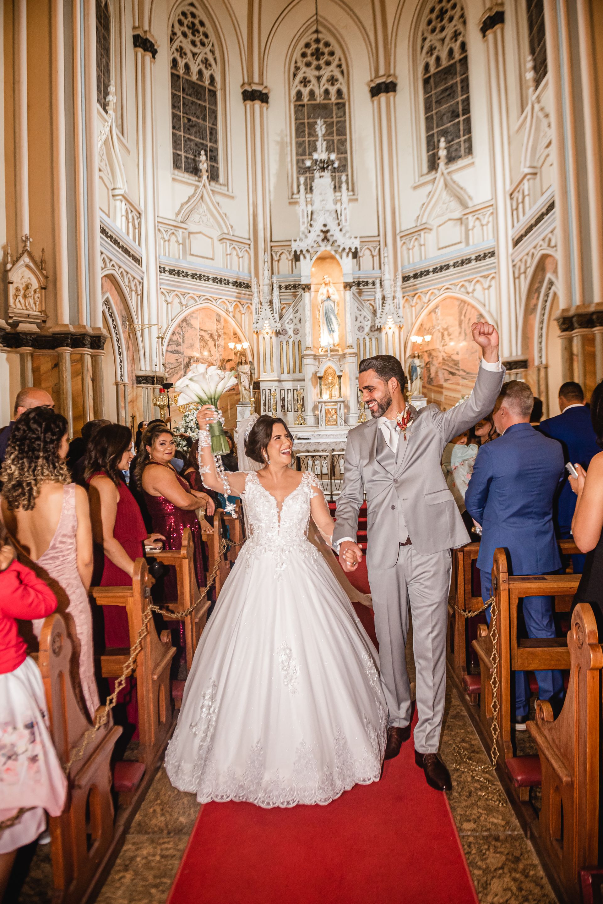 Casamento na Basílica de Lourdes em Belo Horizonte MG (Fran&Warley) - 2 - 1