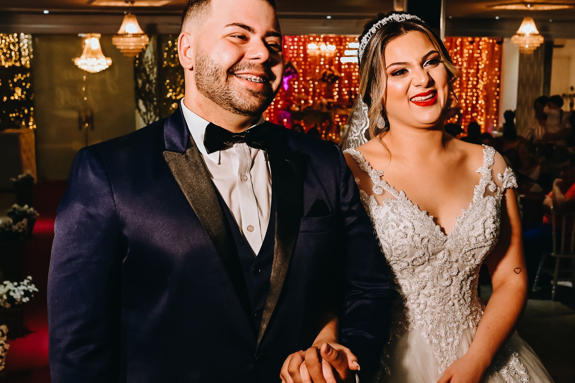 Casamento da Julia e Edgard, realizado no Gardenhallfestas salão de festas - 2 - 5