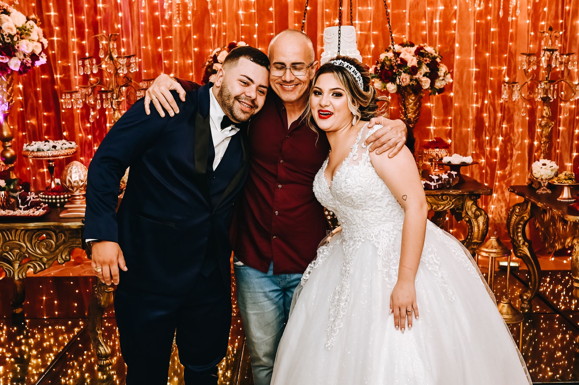 Casamento da Julia e Edgard, realizado no Gardenhallfestas salão de festas - 2 - 12