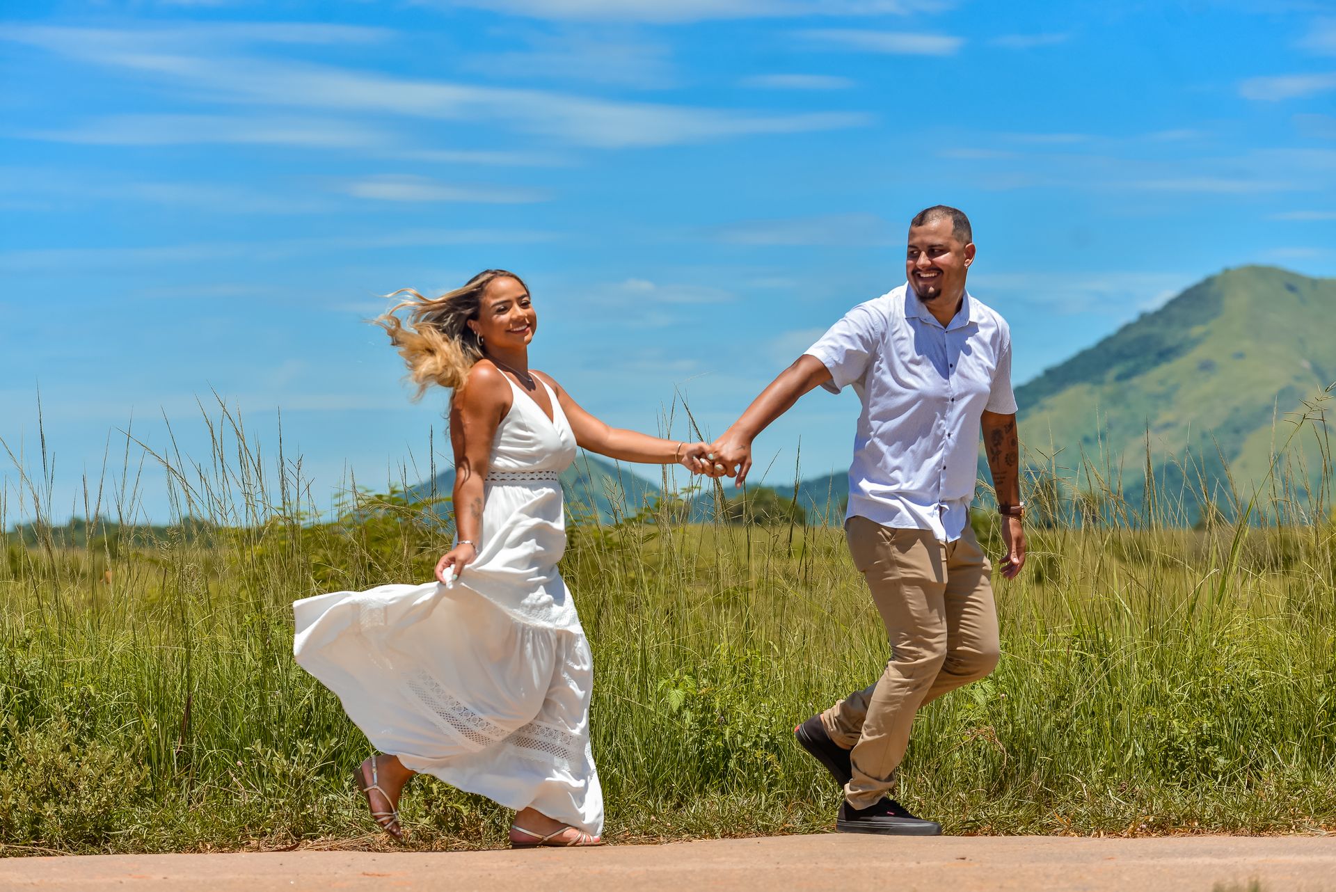Gabrielle e Junior tiveram um dia abençoado pelo sol do verão em pleno Rio de Janeiro. O resultado dessa aventura insana você, confere nas fotos lindas desses queridos. - 2 - 4