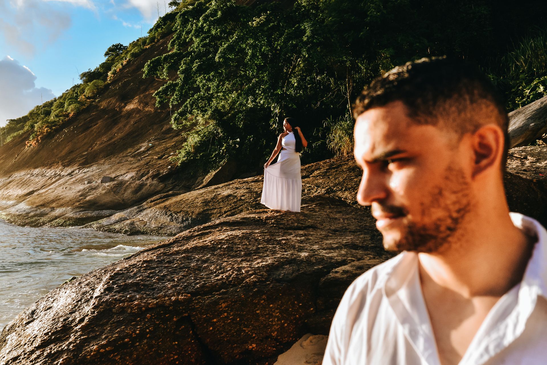 "Juntos na Jornada: Ensaio Pré-Wedding de Rebeca e Vinicius" - 2 - 17