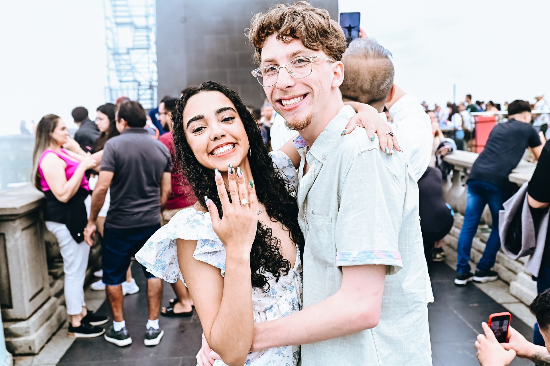 "Amor ao Redentor: Um Pedido de Casamento Inesquecível no Coração do Rio" - 2 - 1