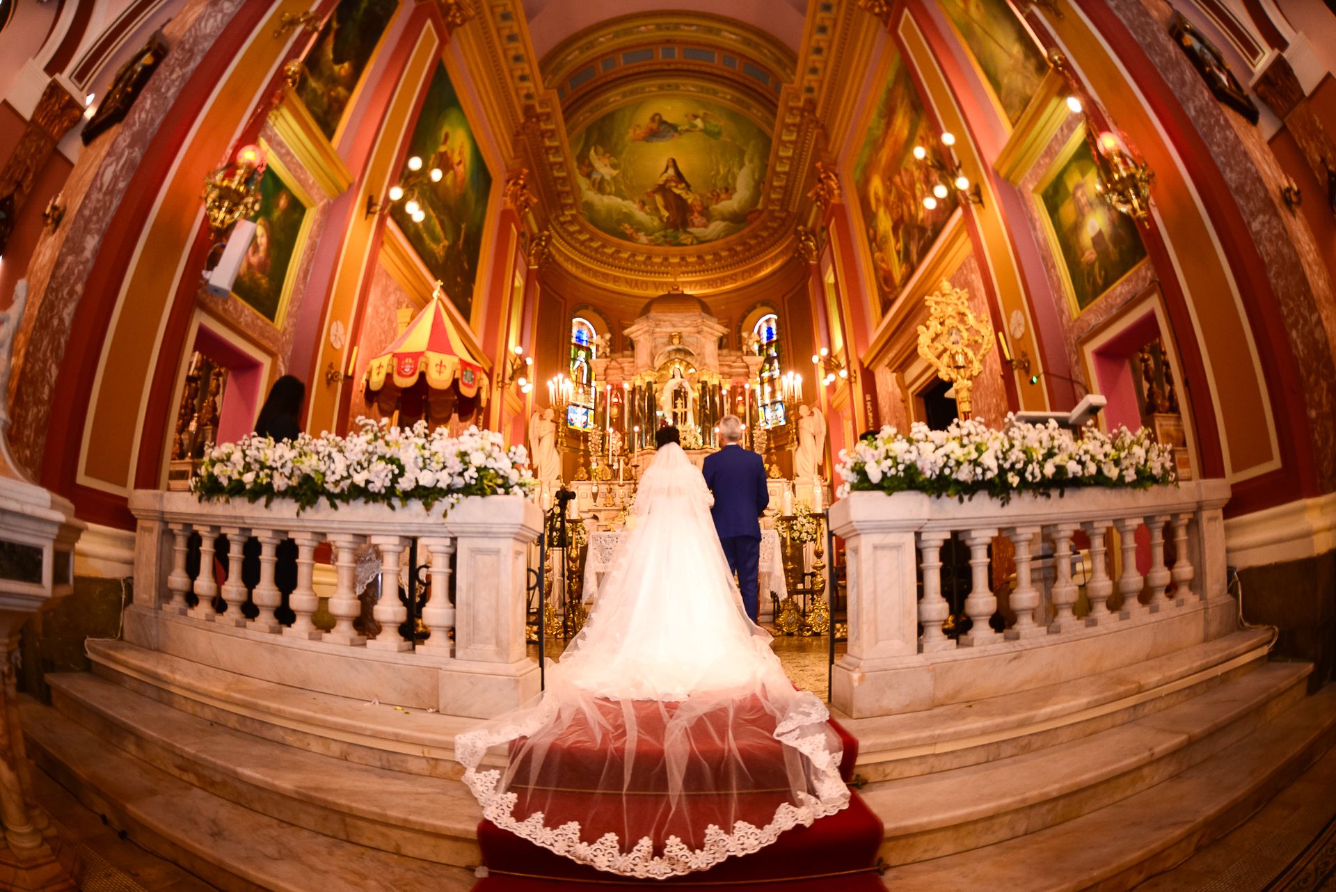 Amor e Fé: A União de Vagner e Joyce na Paróquia Santa Terezinha - 2 - 11