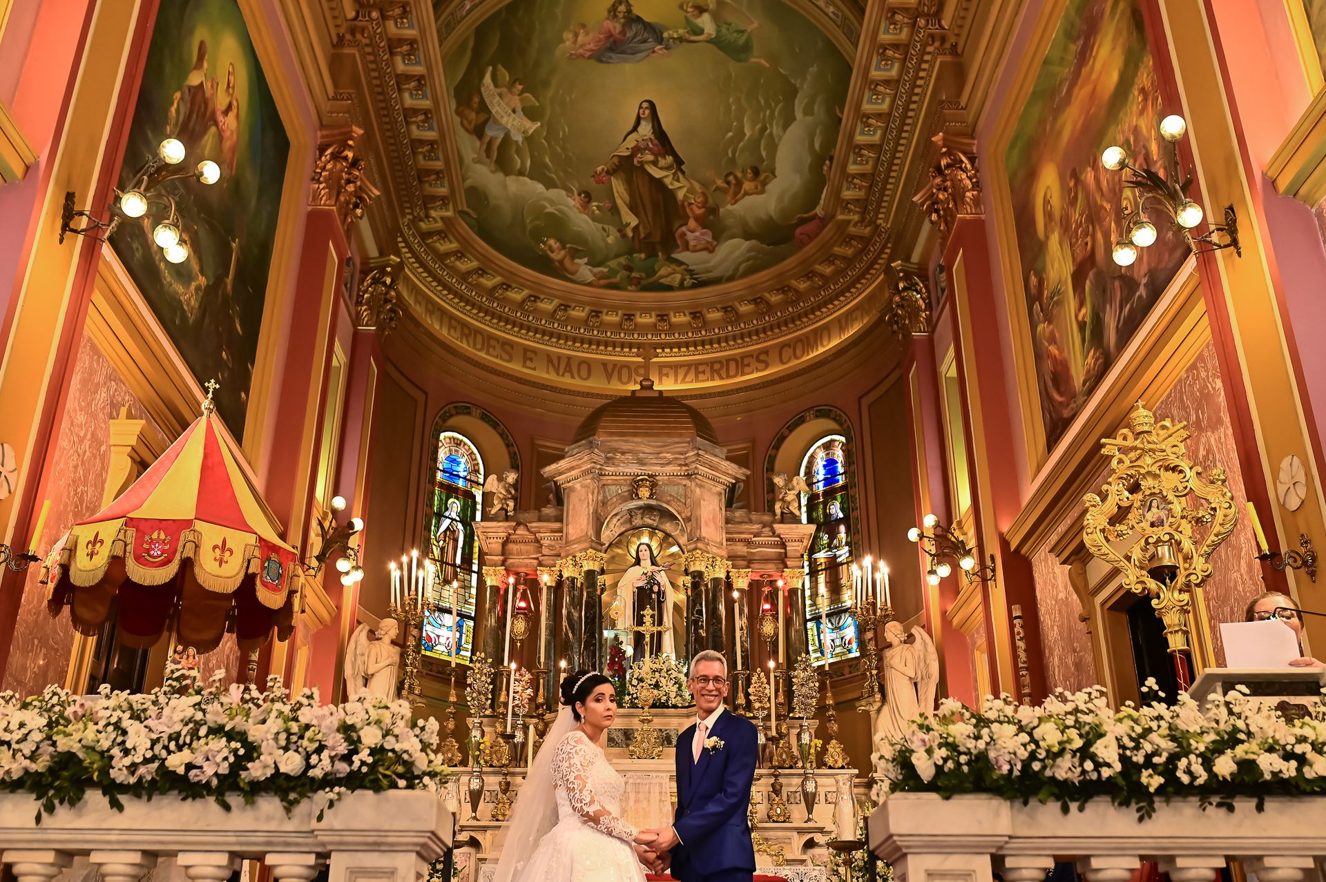 Amor e Fé: A União de Vagner e Joyce na Paróquia Santa Terezinha - 2 - 37