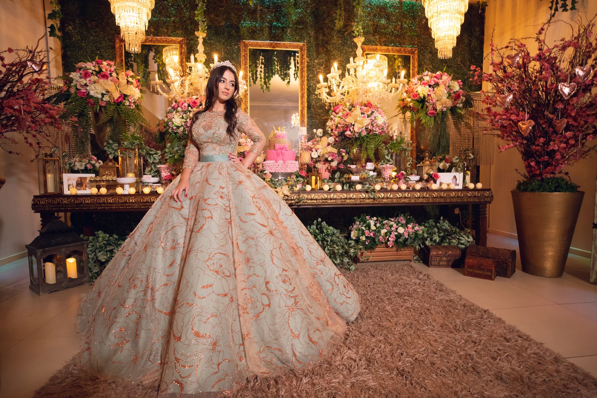 Aniversário de 15 anos da Maria Eduarda - Espaço Michele + Tubarão - 2 - 1