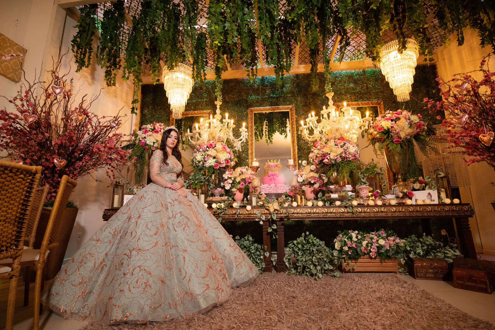 Aniversário de 15 anos da Maria Eduarda - Espaço Michele + Tubarão - 2 - 0