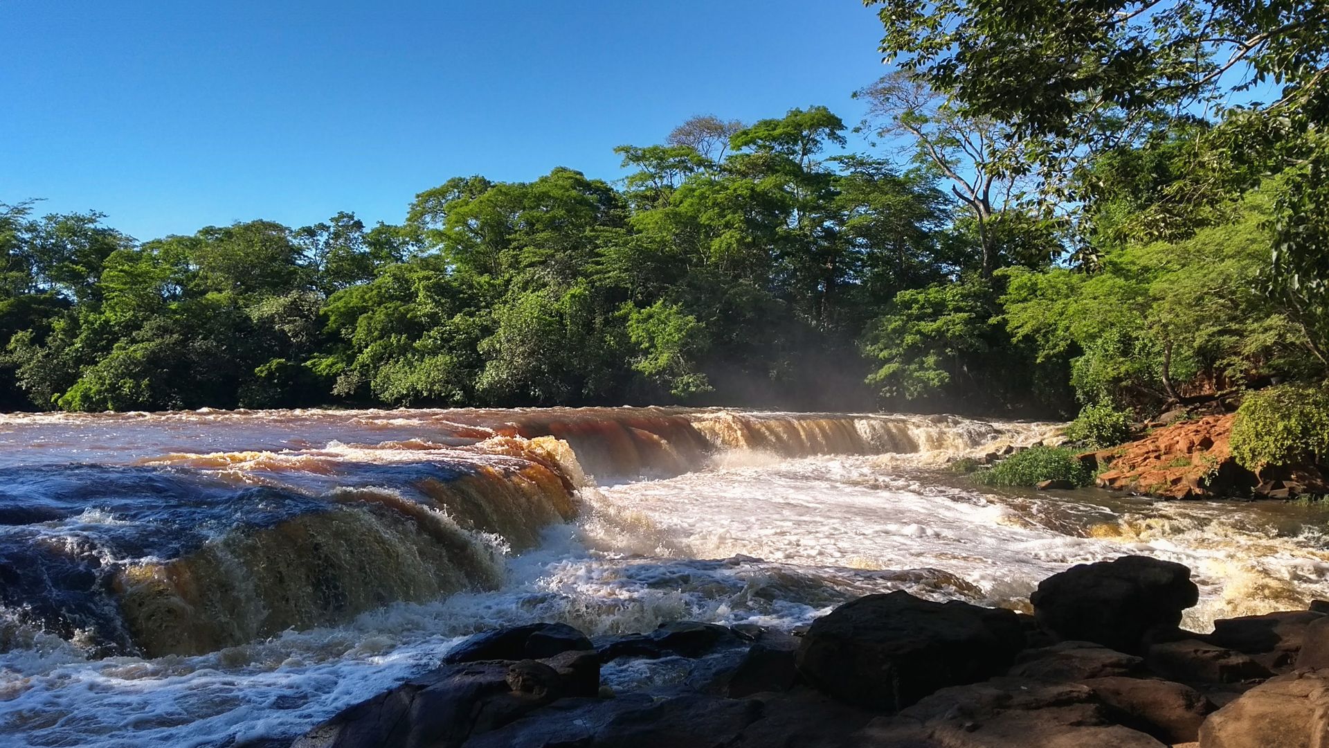 Cachoeira do Talhadão em Palestina, Duplo Céu - SP - 2