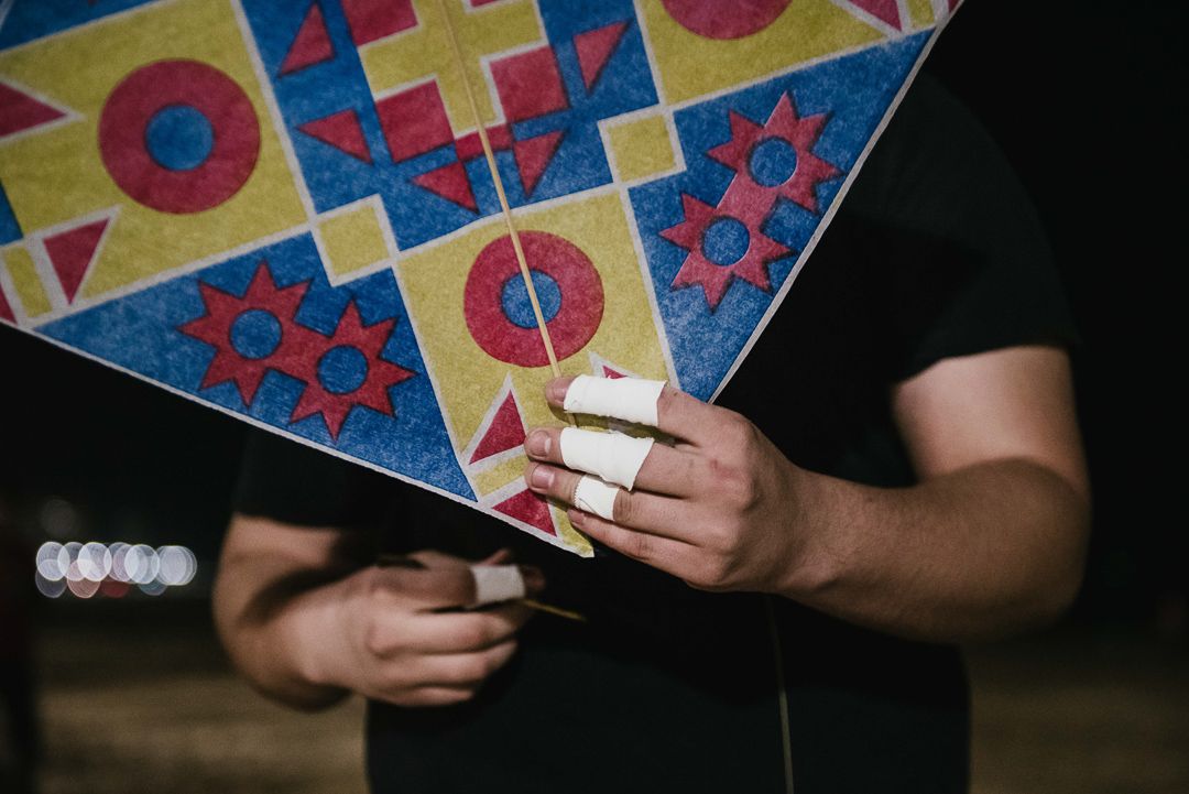 Soltando Pipa de Noite - 1 - 3