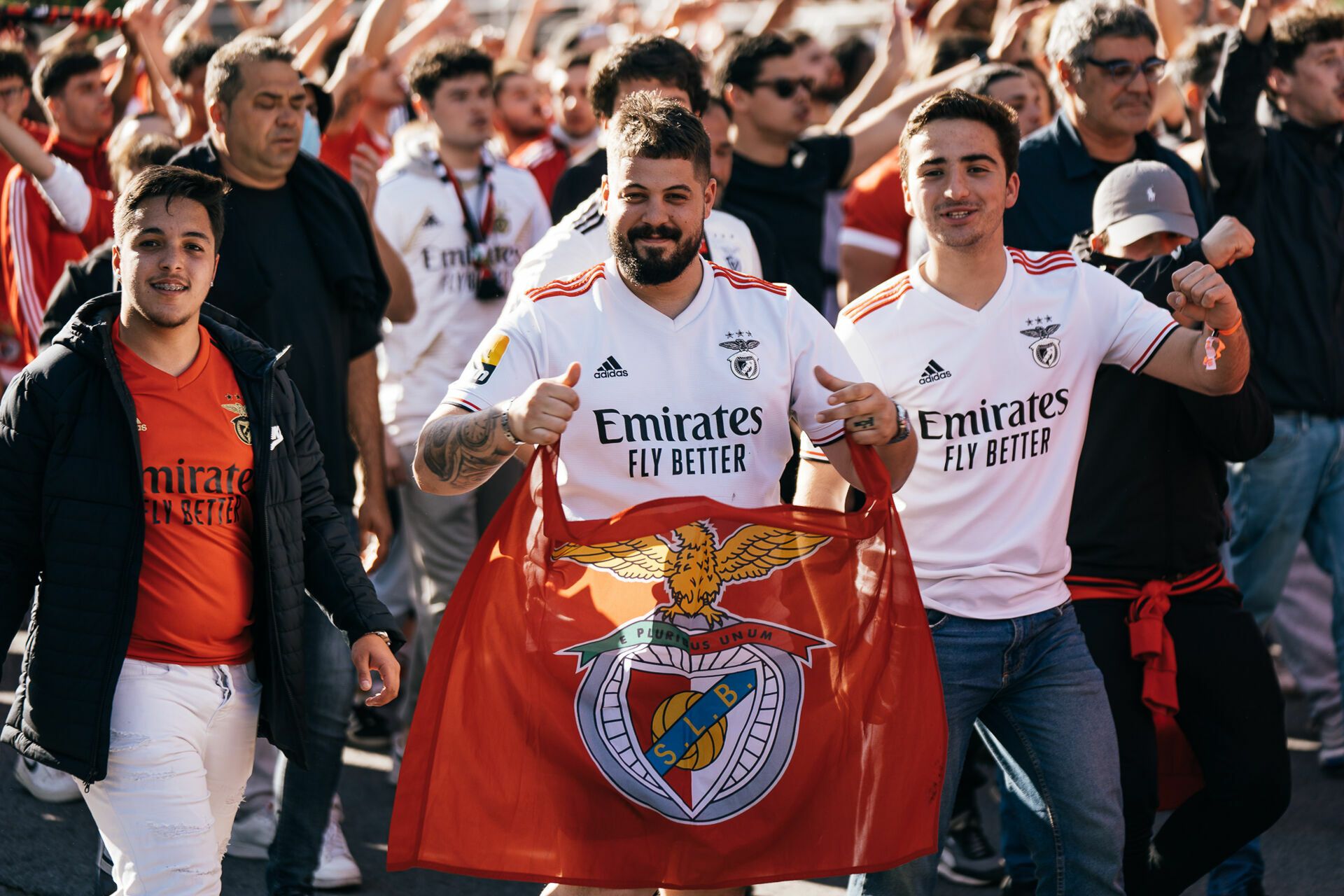 Derbi Sporting - Benfica  // Acompanhamento Claque Benfica - 2 - 0