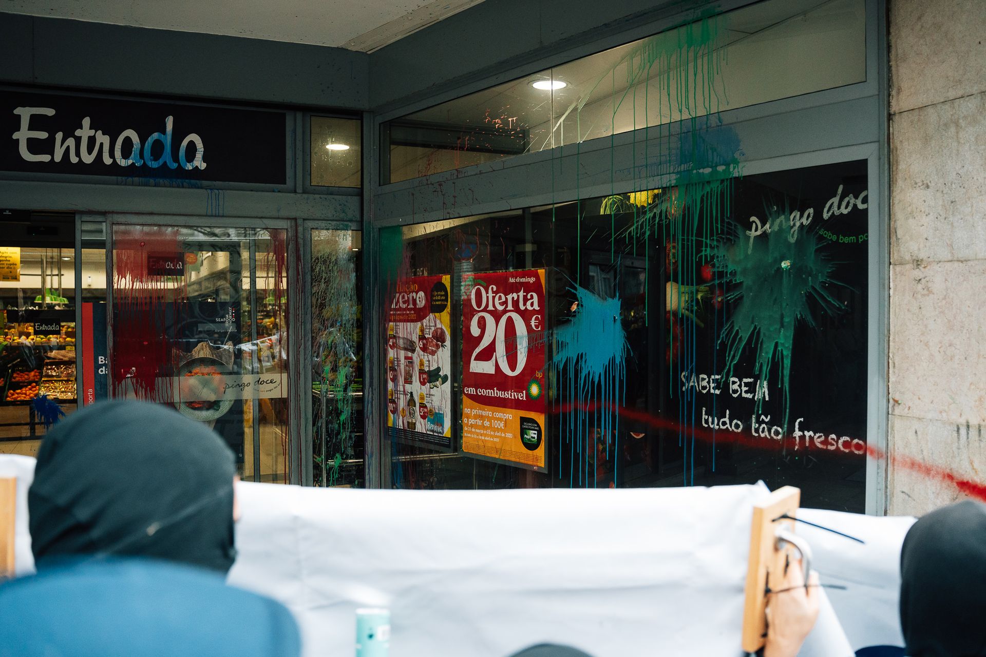 Confrontos em Manifestação em Lisboa - 4 - 0