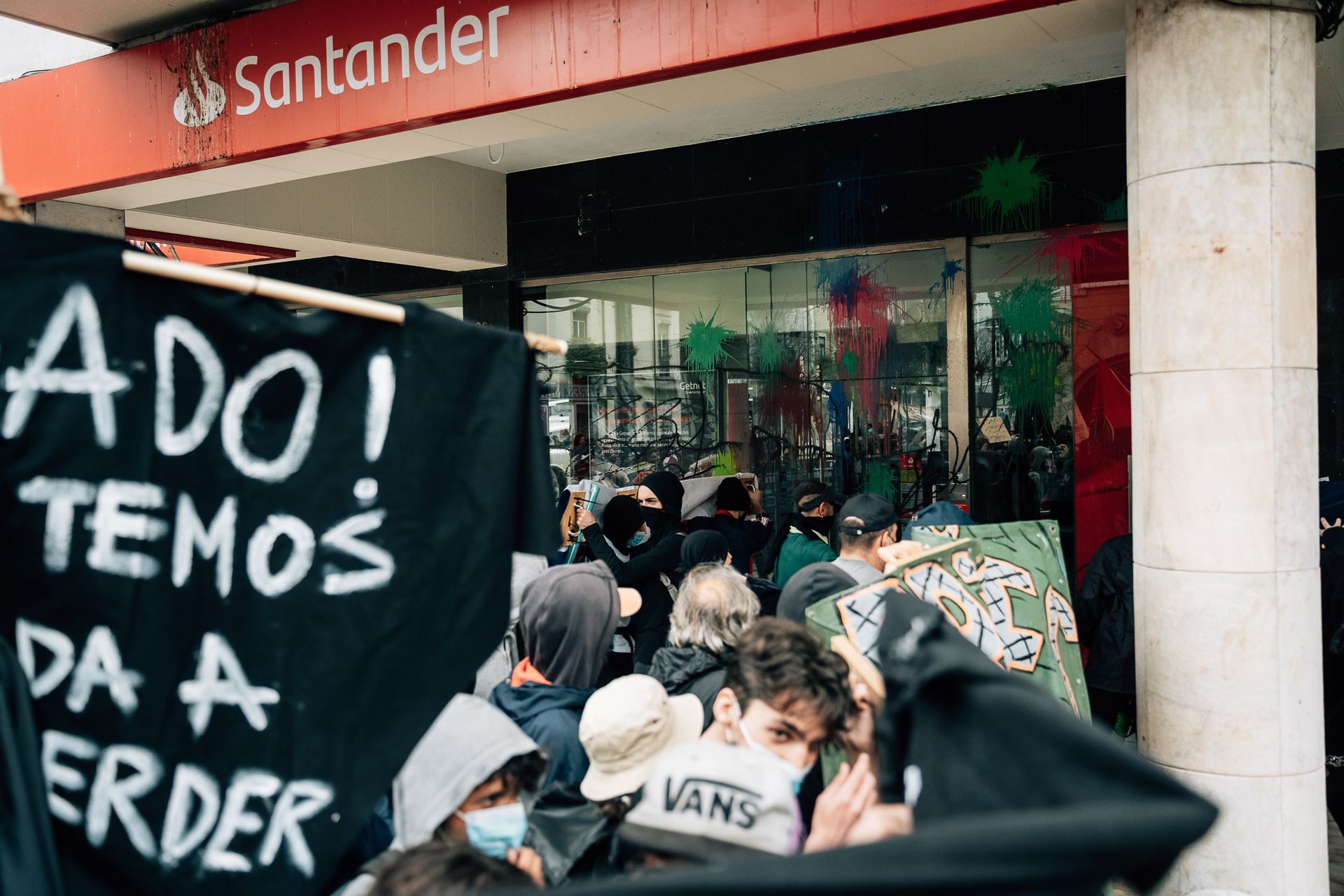 Confrontos em Manifestação em Lisboa - 4 - 0