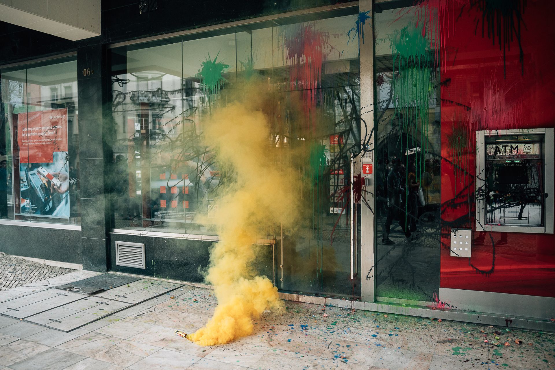 Confrontos em Manifestação em Lisboa - 4 - 0