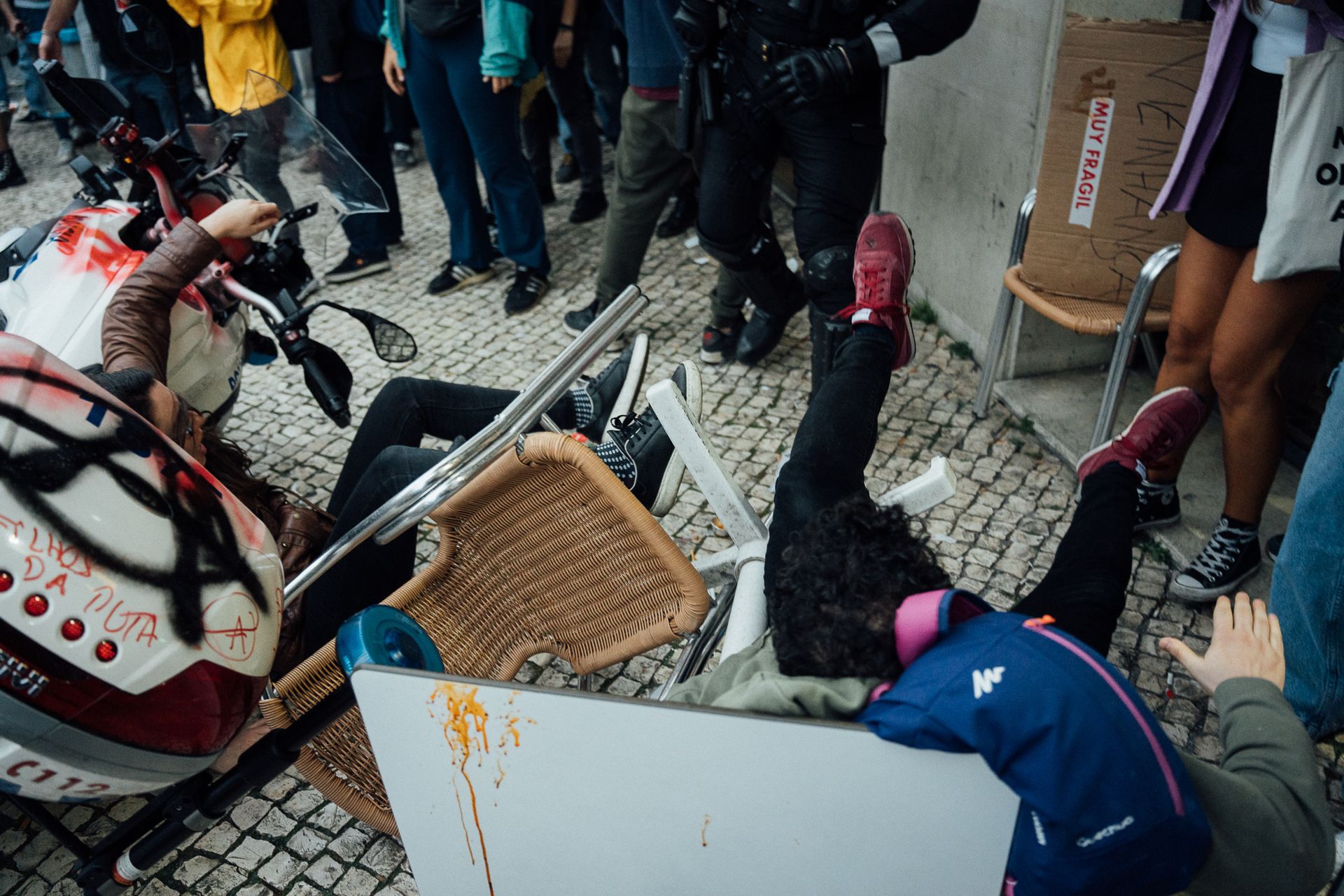 Confrontos em Manifestação em Lisboa - 10 - 0