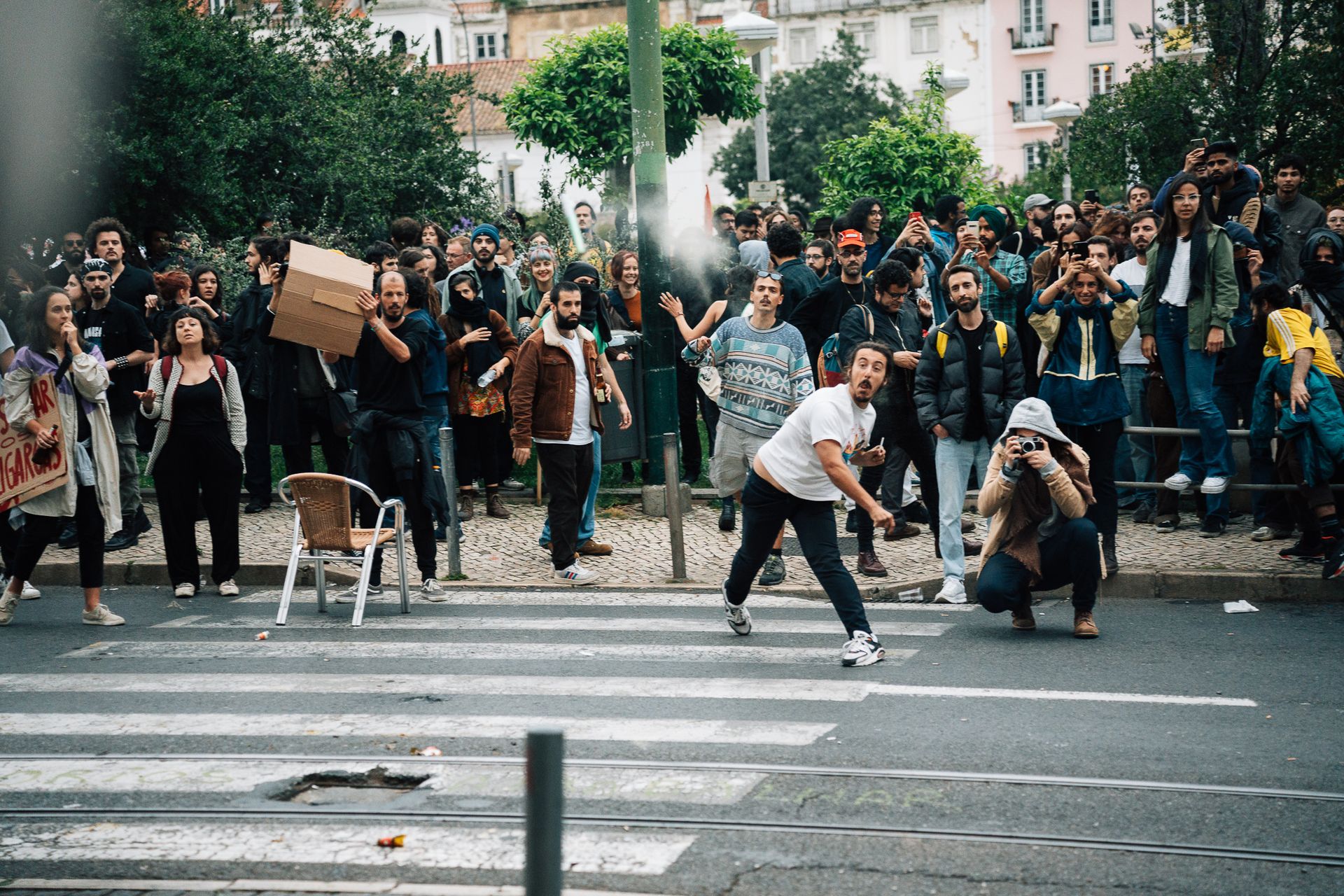 Confrontos em Manifestação em Lisboa - 10 - 0