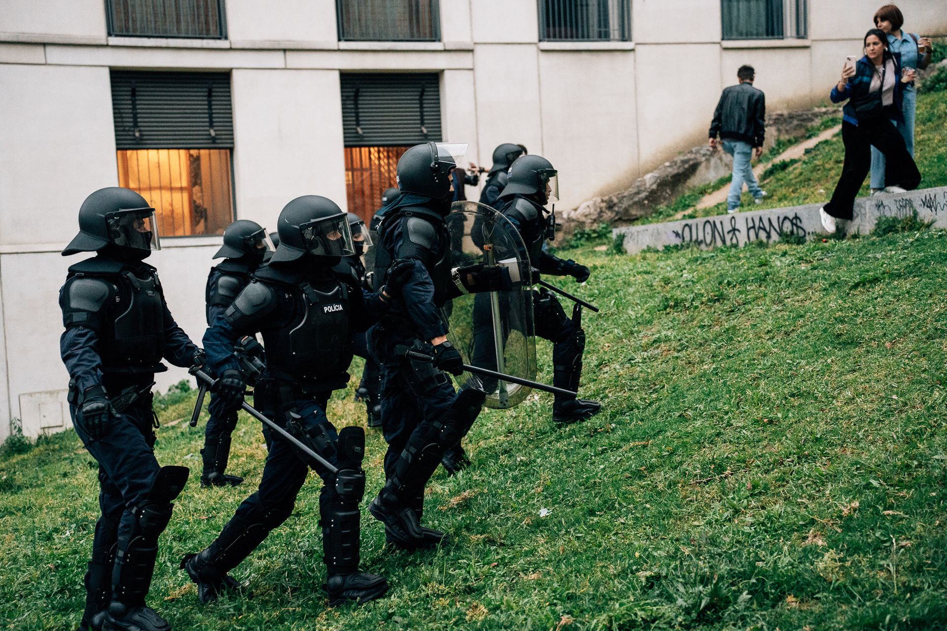 Confrontos em Manifestação em Lisboa - 10 - 0