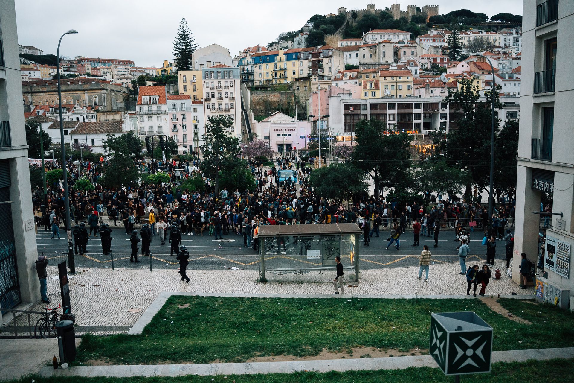 Confrontos em Manifestação em Lisboa - 10 - 0