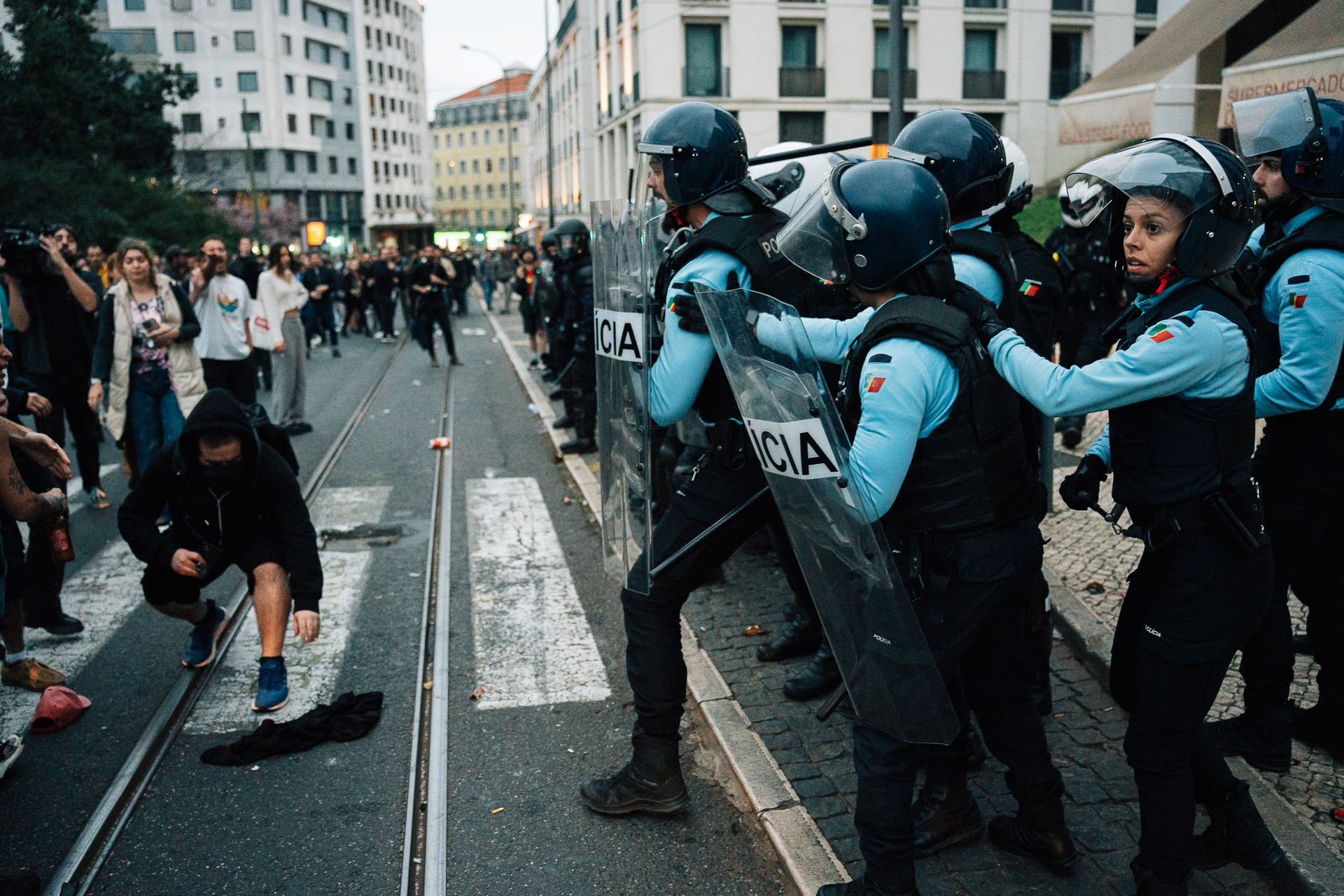 Confrontos em Manifestação em Lisboa - 10 - 0