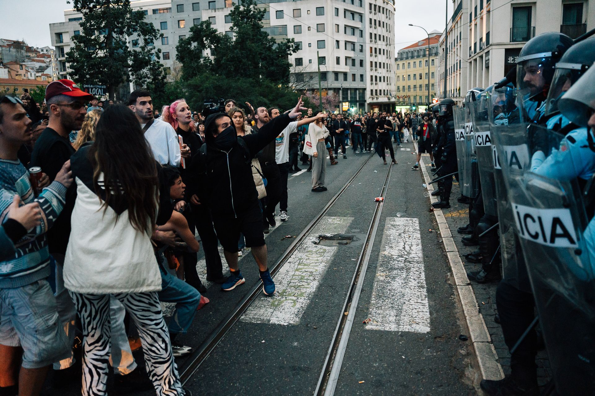 Confrontos em Manifestação em Lisboa - 10 - 0