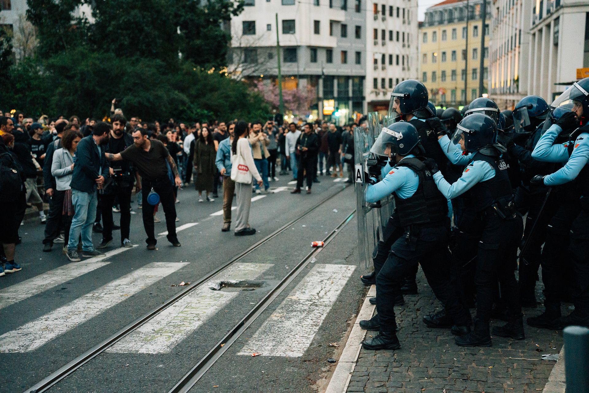 Confrontos em Manifestação em Lisboa - 10 - 0