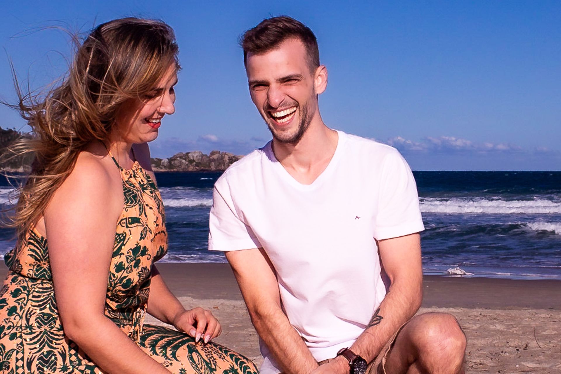 Ensaio Fernanda & Gabriel - Praia do Campeche -Florianópolis/SC - 2 - 13