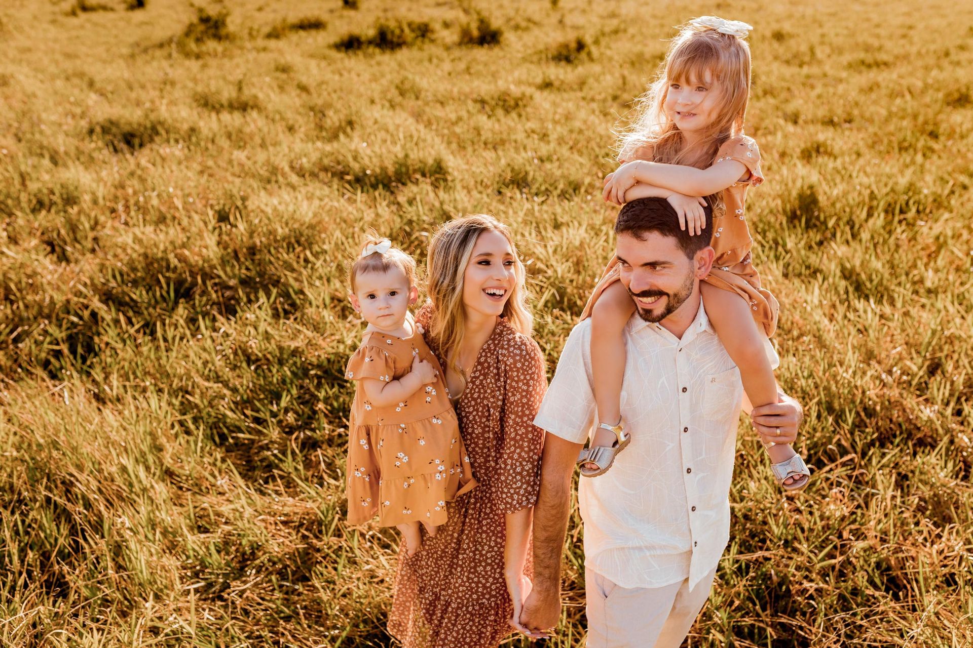 Neto, Juliana e filhas - 2 - 1