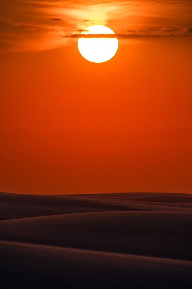 Lençois Maranhenses - Pôr do sol - 2 - 6