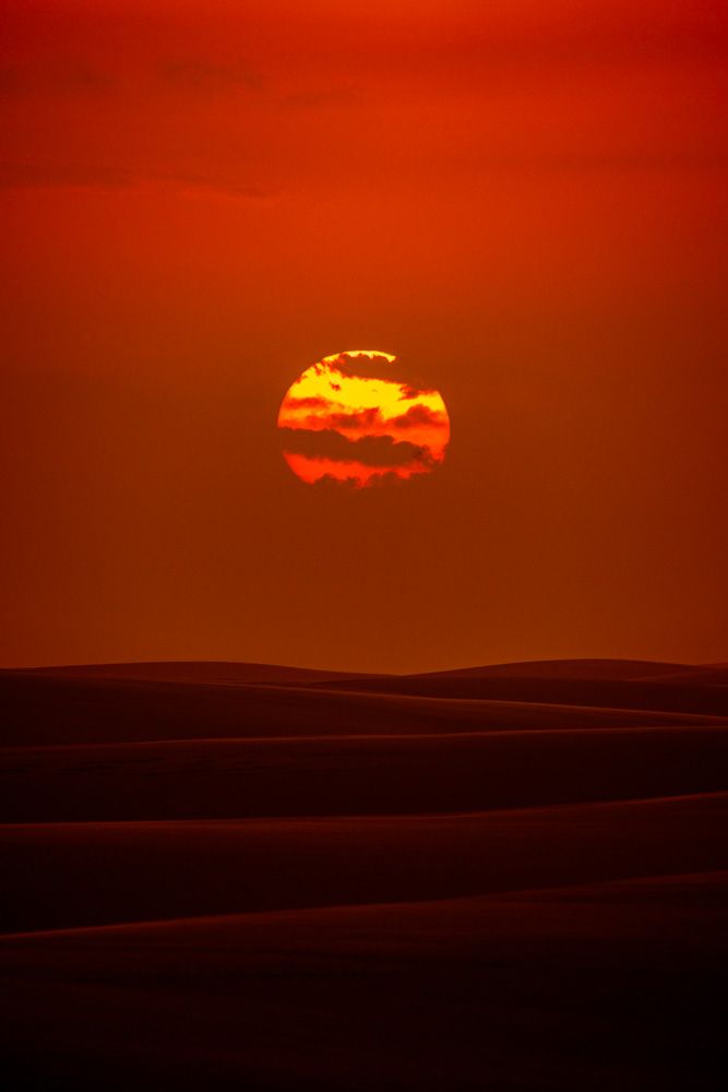 Lençois Maranhenses - Pôr do sol - 2 - 7