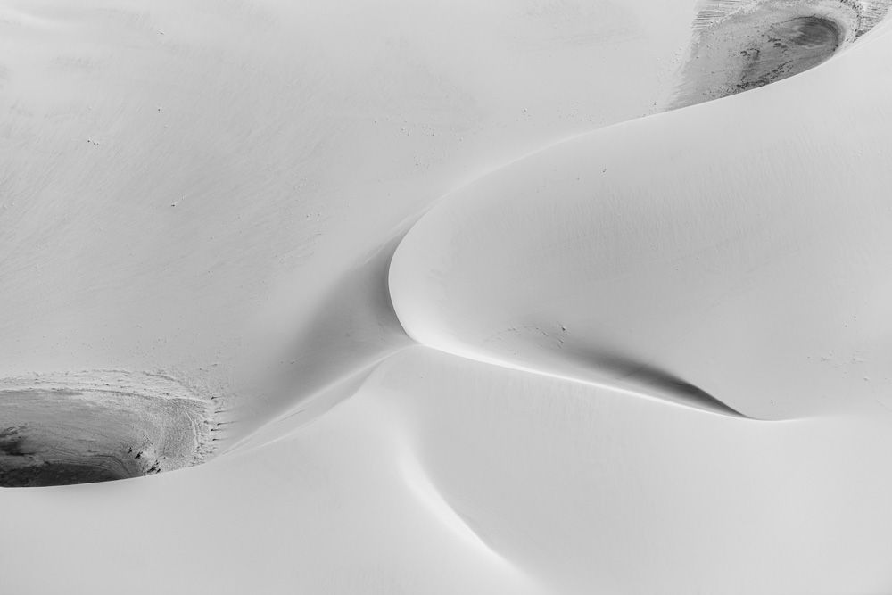 Lençois Maranhenses - Preto e Branco - 2 - 0