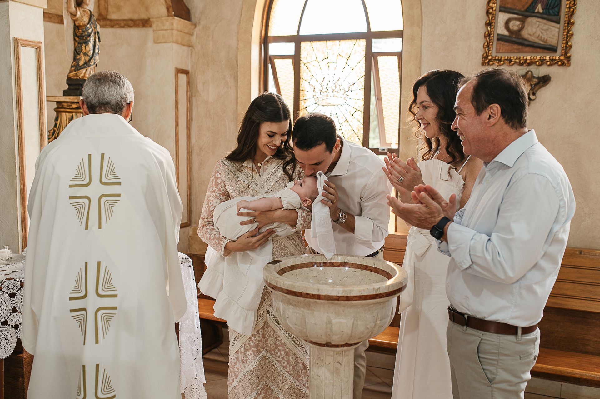 Batizado na Capela Mãe Rainha, Orlândia - SP - 1 - 29