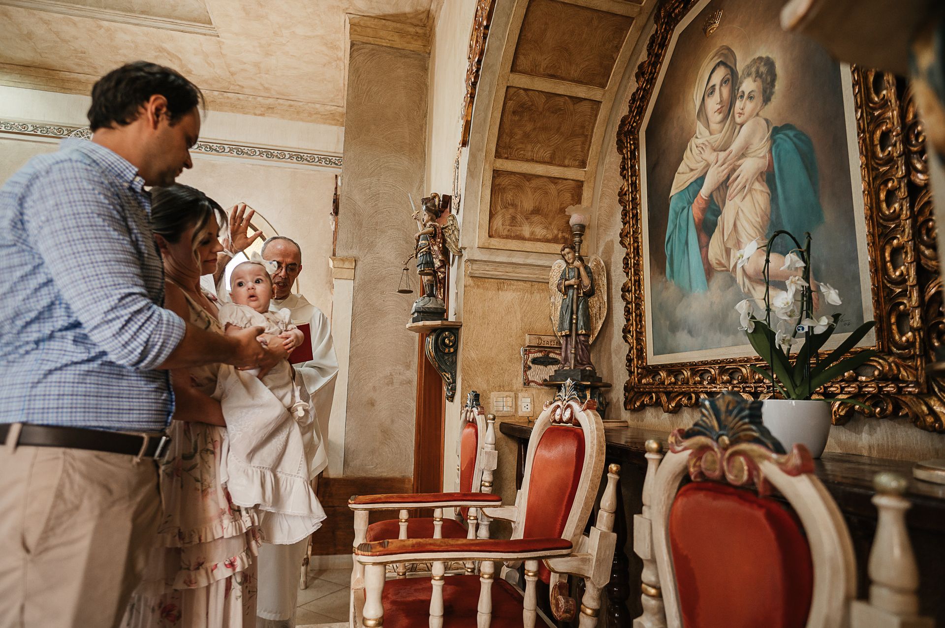 Batizado na Capela Mãe Rainha, Orlândia - SP - 1 - 38