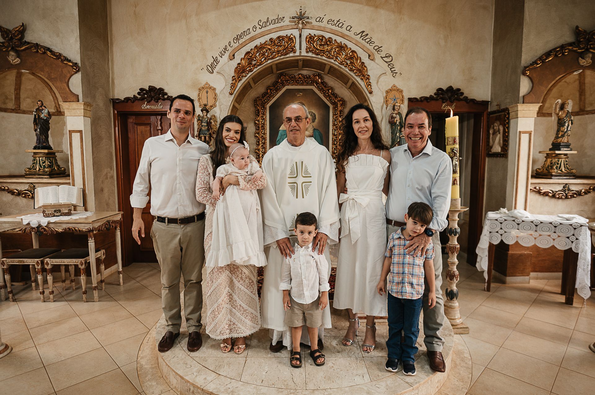 Batizado na Capela Mãe Rainha, Orlândia - SP - 1 - 39