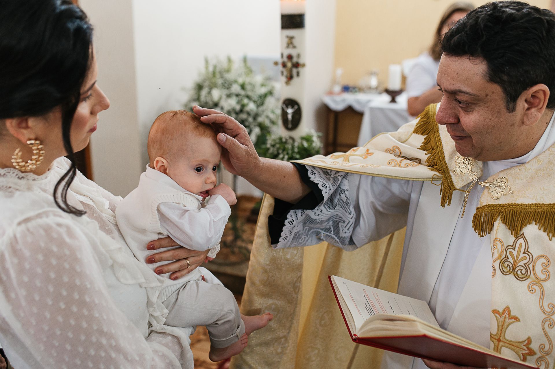 Batizado na Igreja Matriz de Morro Agudo - SP - 1 - 12