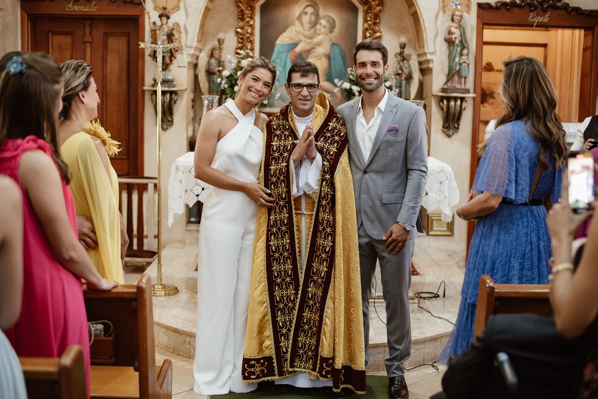 Casamento na Capela Mãe Rainha Orlândia - SP - 1 - 60