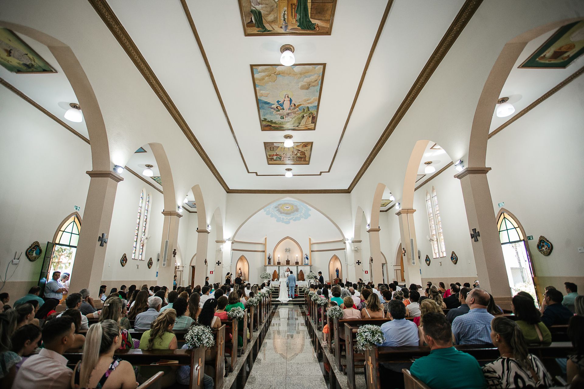 Casamento na Igreja Paróquia Divino Espírito Santo - Nuporanga SP - 2 - 37