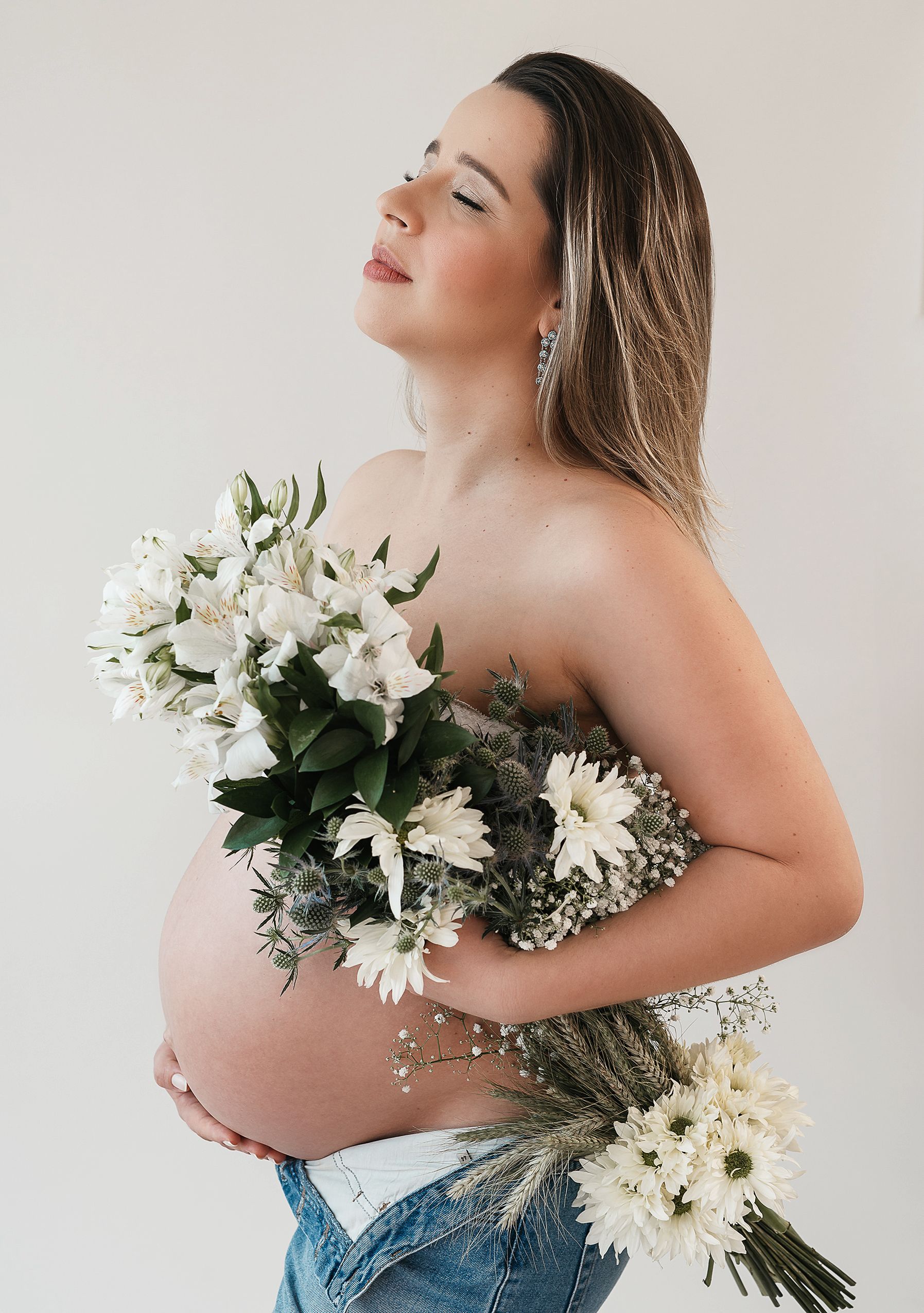 Ensaio Gestante no estúdio em Orlândia - SP - 1 - 11