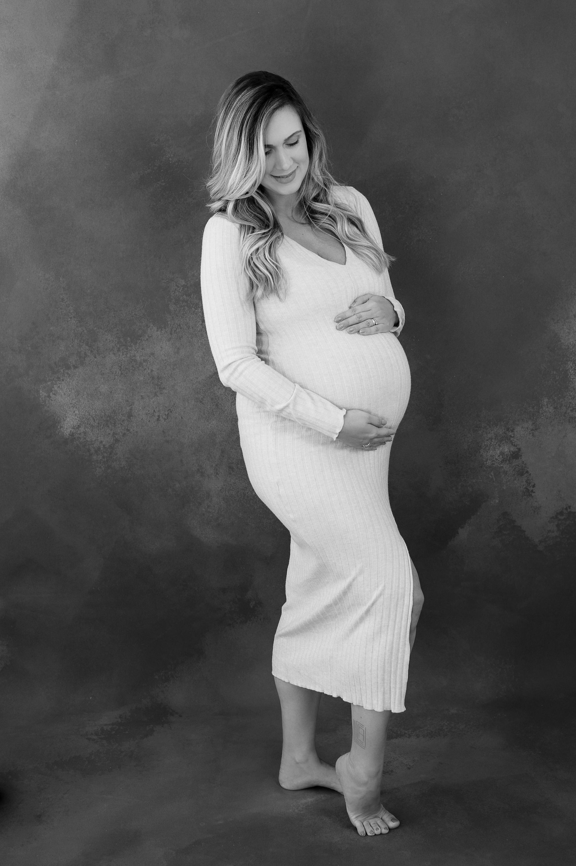 Ensaio Gestante em estúdio, Orlândia - SP - 2 - 1