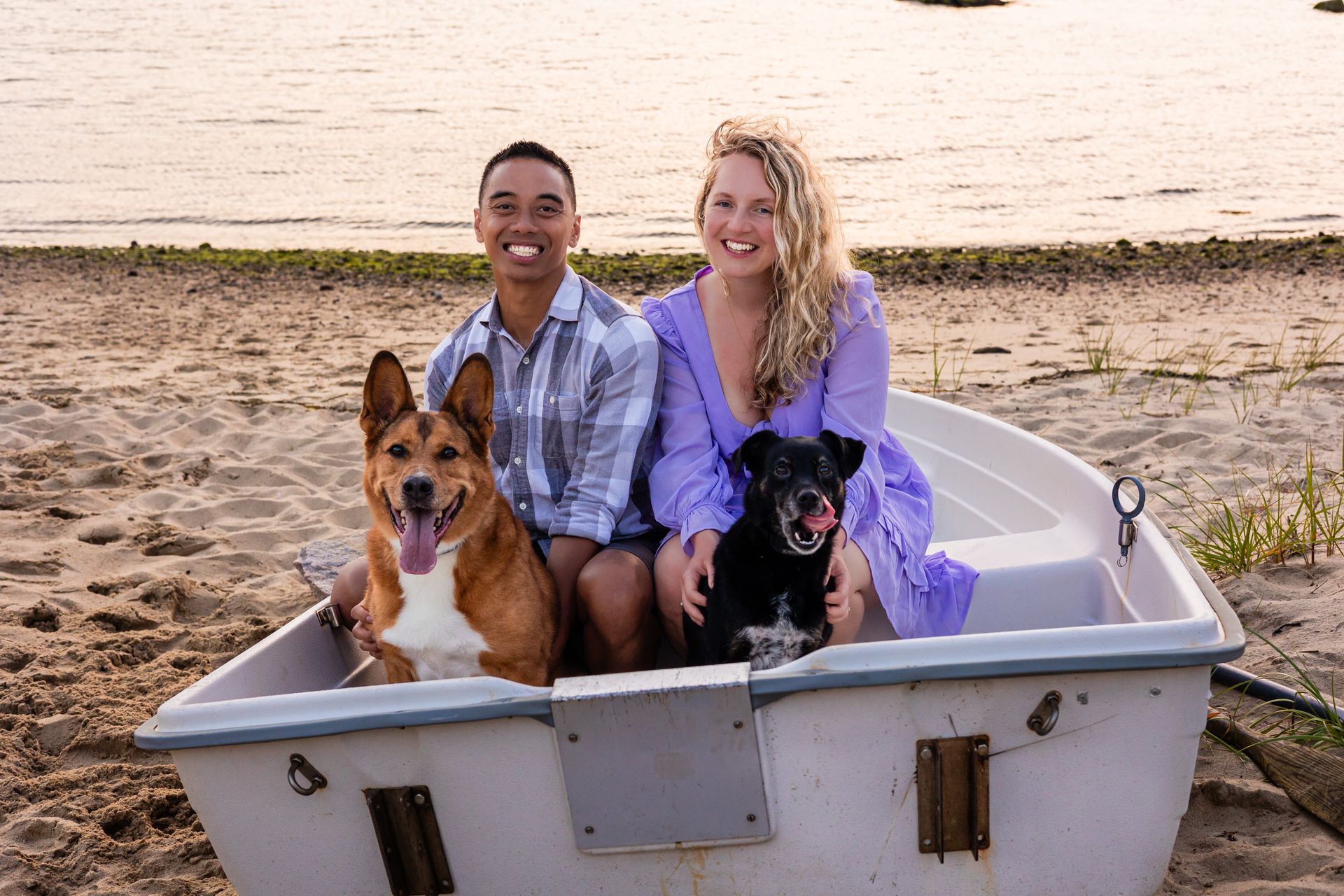 Katie & Dan's Engagement Session at Family Home in Bourne - 2 - 0