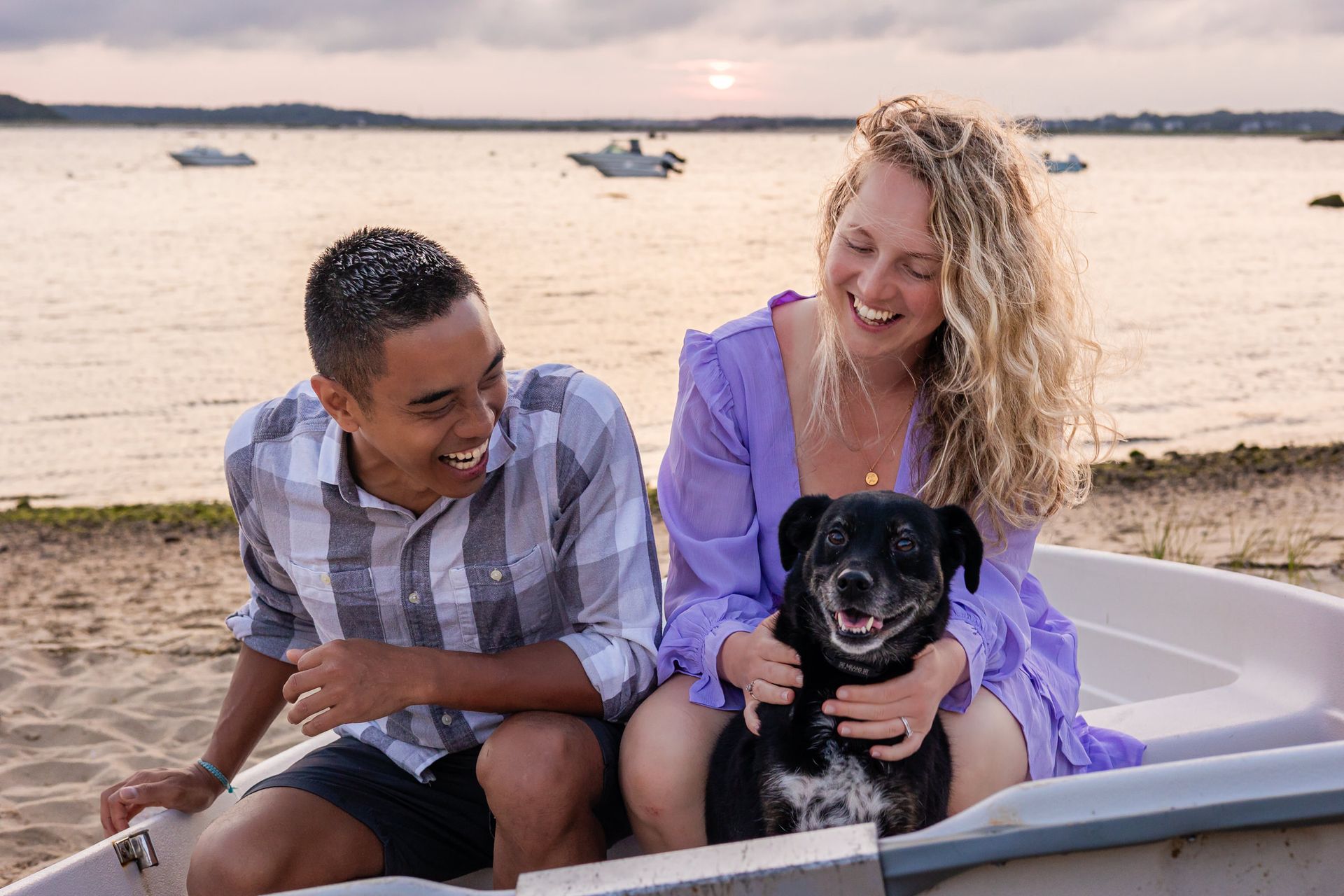 Katie & Dan's Engagement Session at Family Home in Bourne - 2 - 1