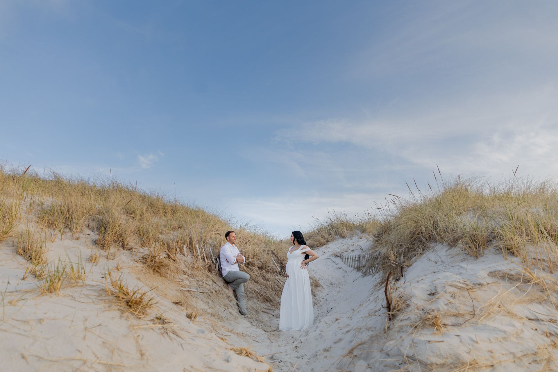 Oceanic Serenity: Ana's Maternity Shoot - 2 - 1