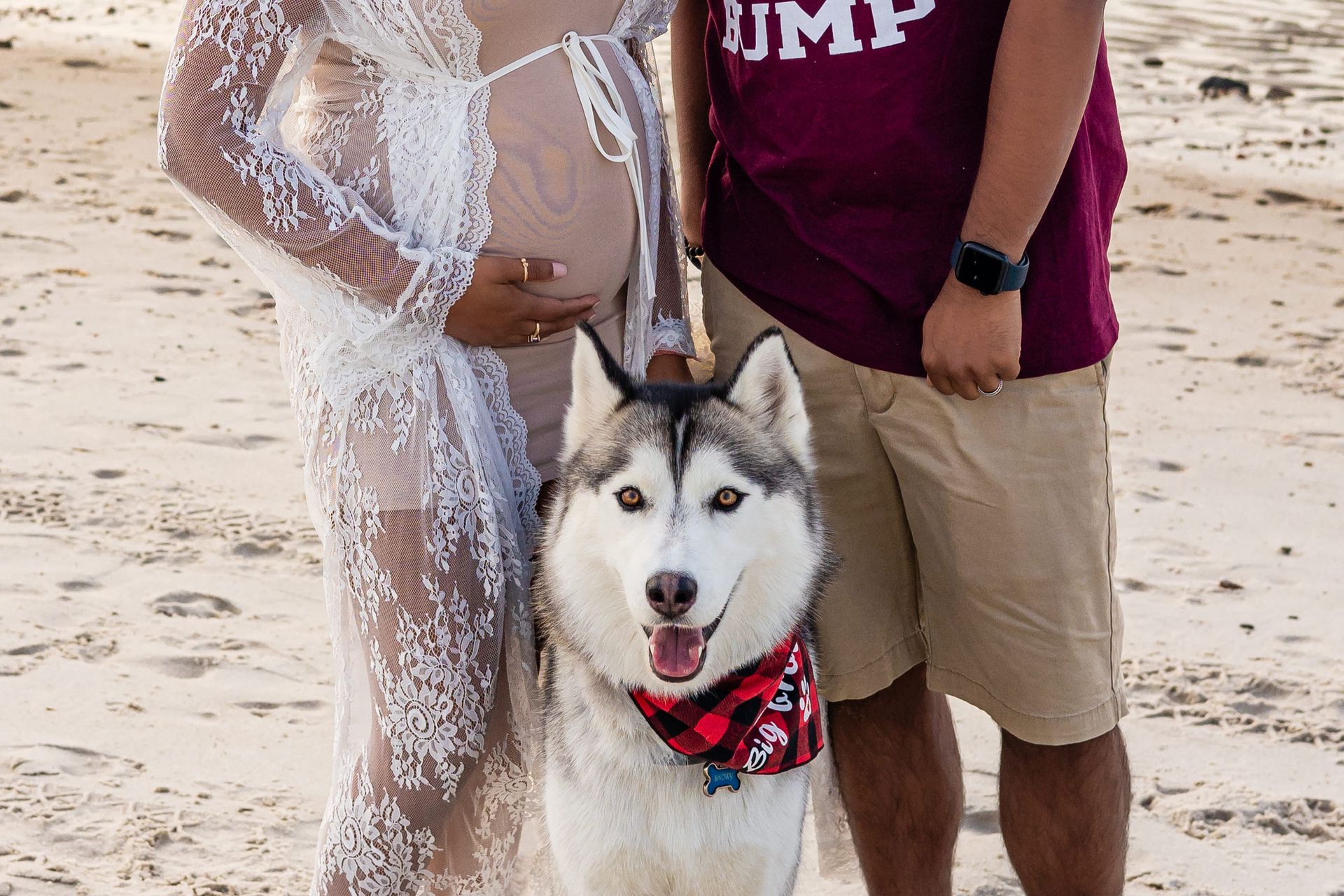 Coastal Bliss: Brittney's Maternity Shoot - 2 - 1