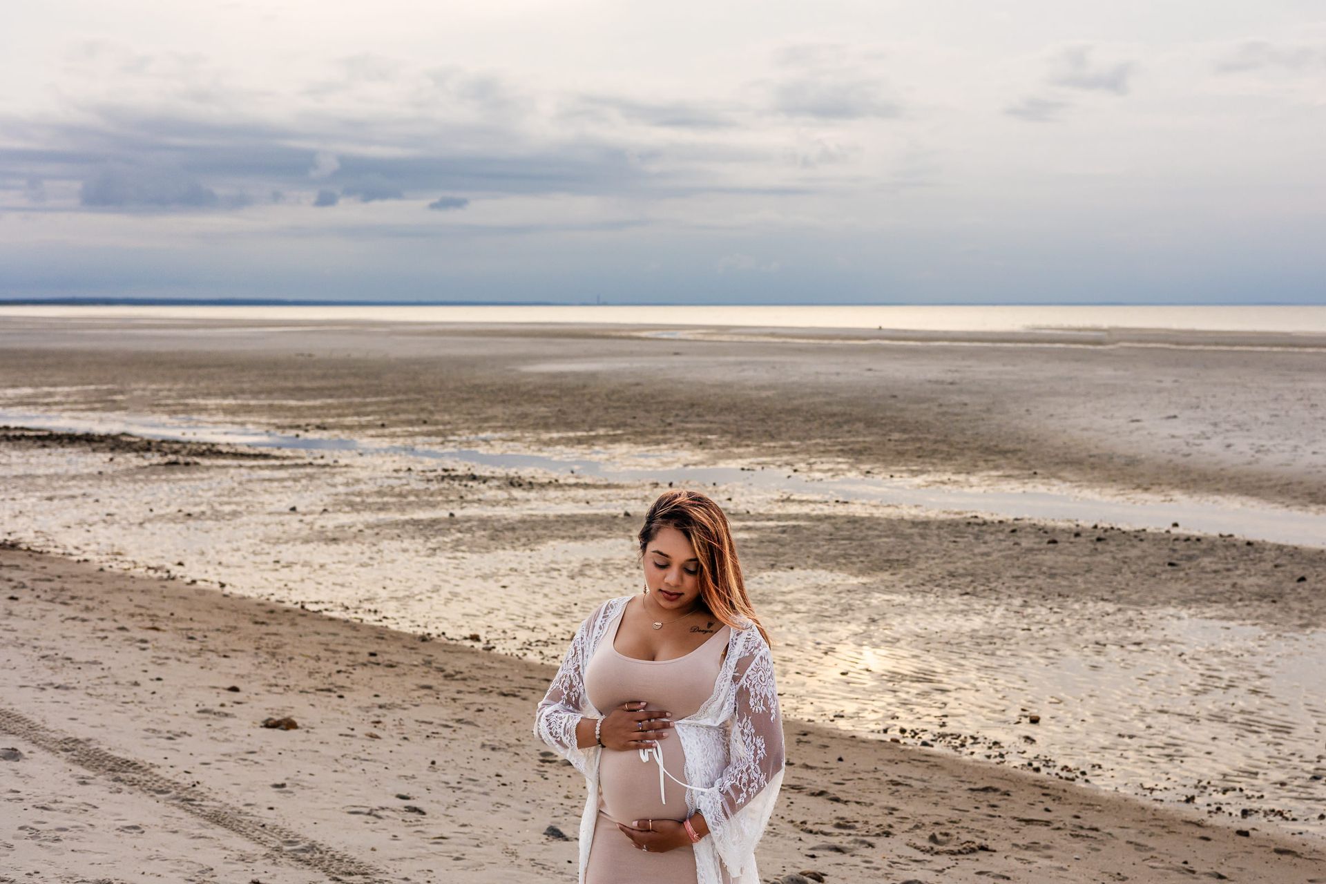 Coastal Bliss: Brittney's Maternity Shoot - 2 - 2