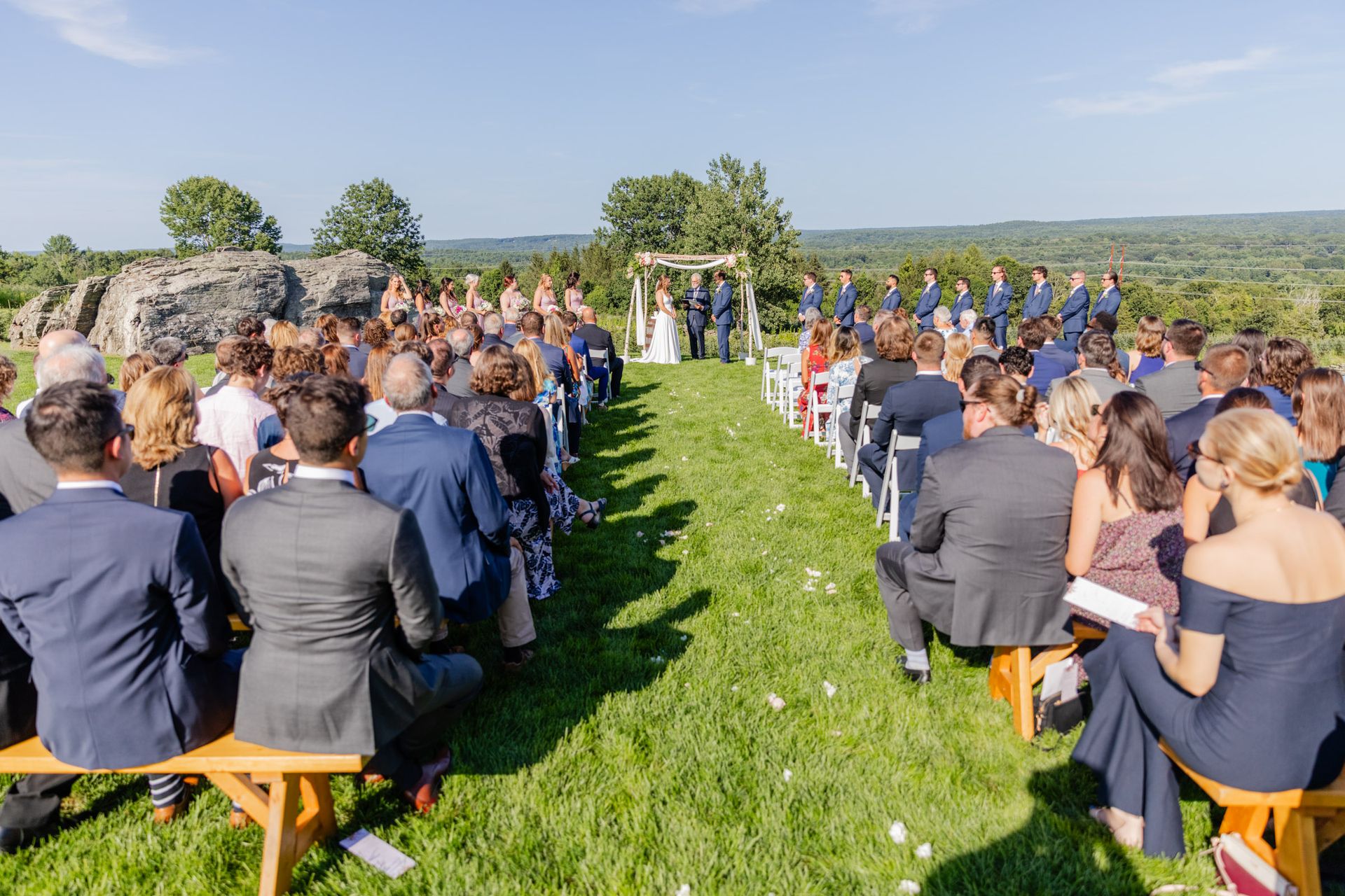 Jessie & Josh's Sunny Farm Wedding at Allen Hill Farm - 2 - 0