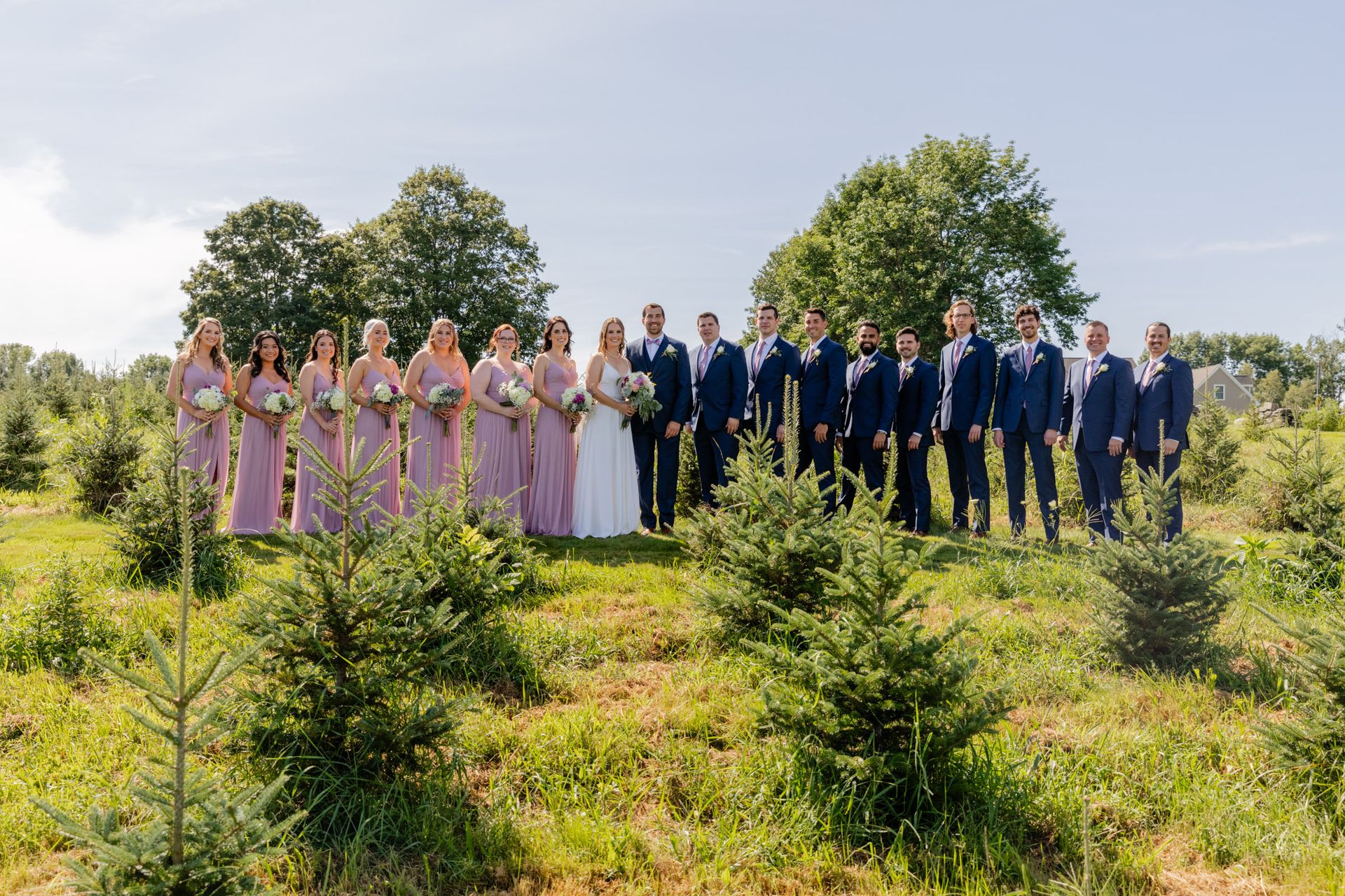 Jessie & Josh's Sunny Farm Wedding at Allen Hill Farm - 2 - 3