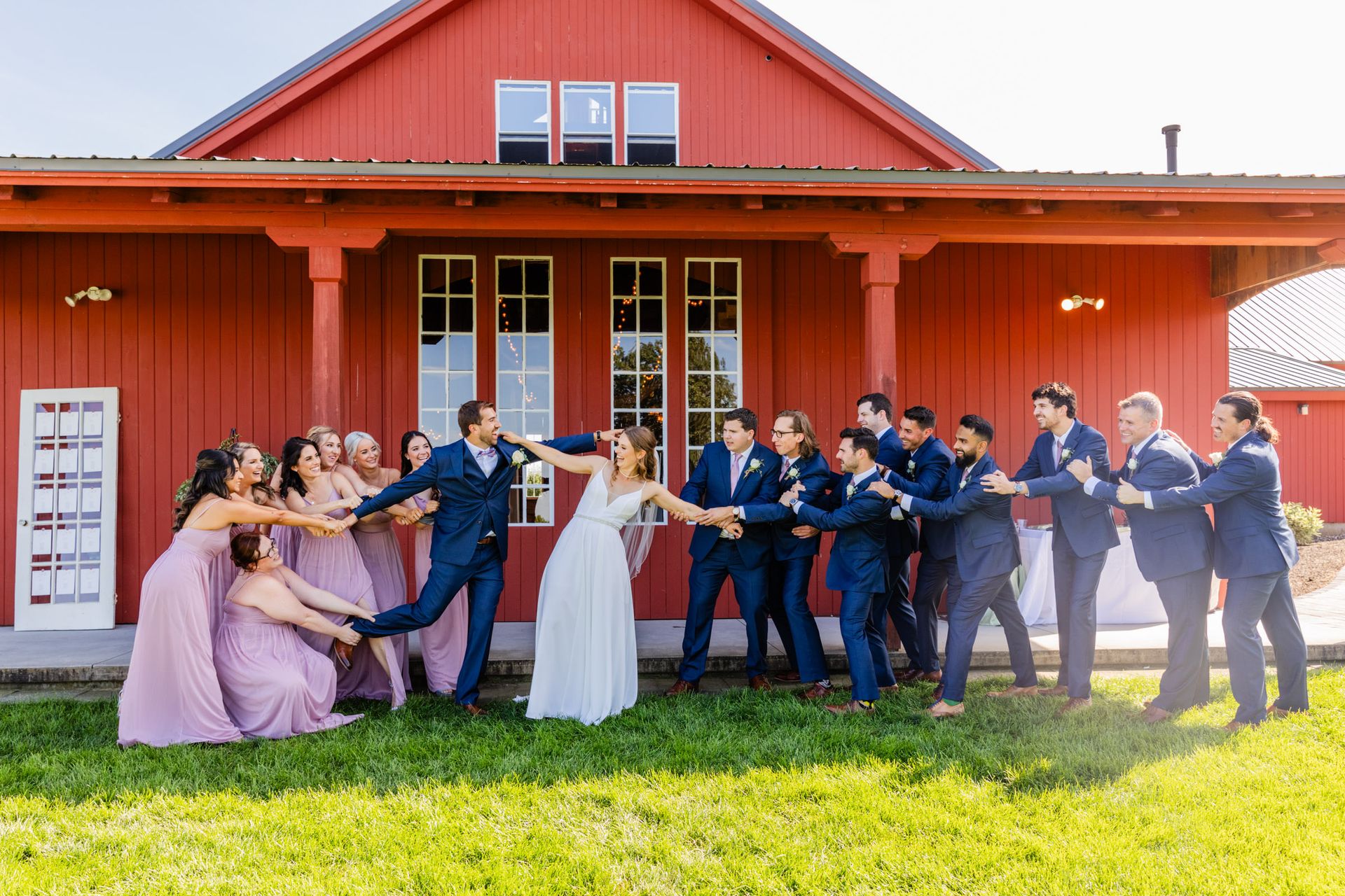 Jessie & Josh's Sunny Farm Wedding at Allen Hill Farm - 2 - 1