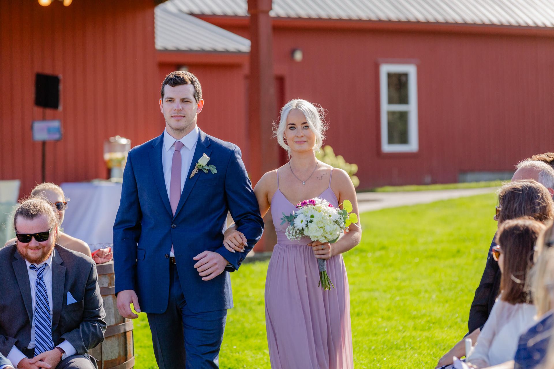 Jessie & Josh's Sunny Farm Wedding at Allen Hill Farm - 2 - 3