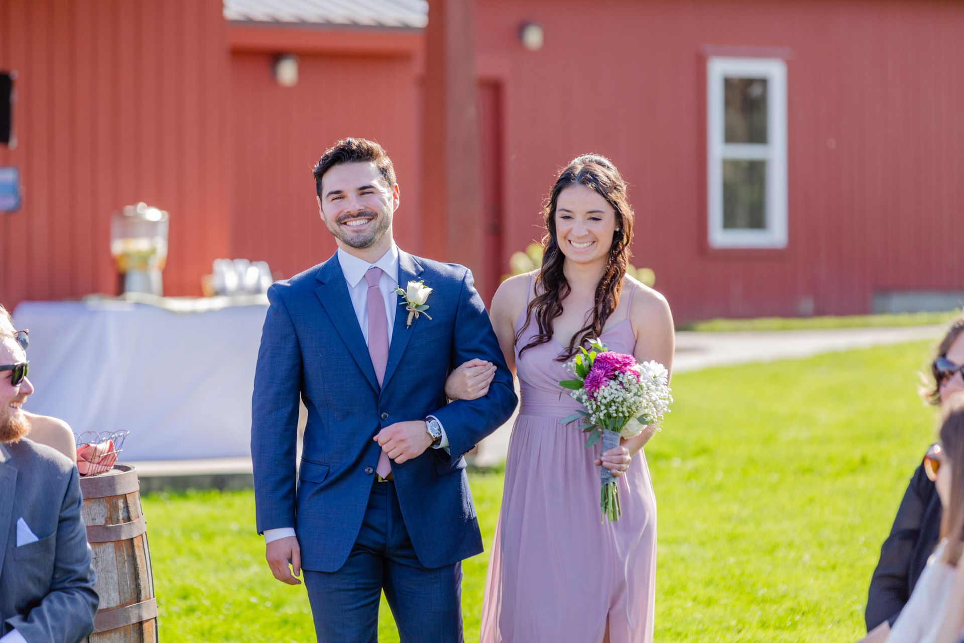 Jessie & Josh's Sunny Farm Wedding at Allen Hill Farm - 2 - 0